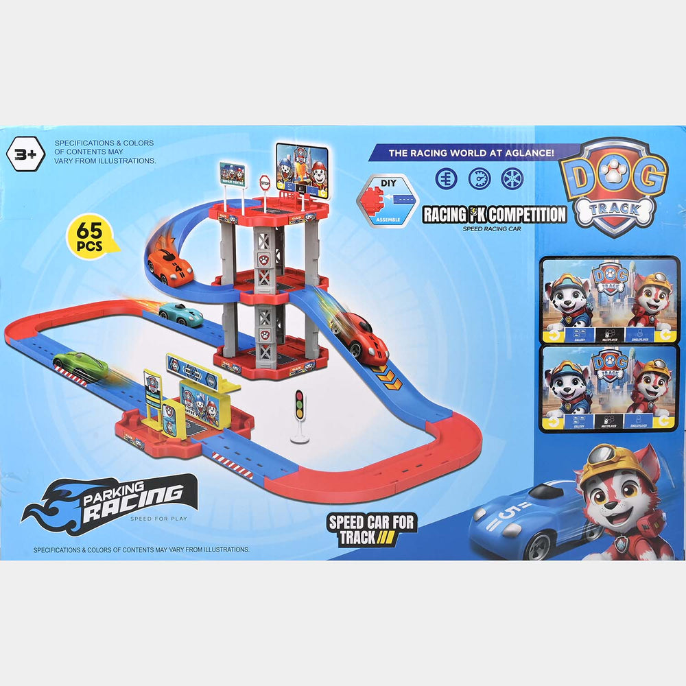 Racing Car Track Set For Kids