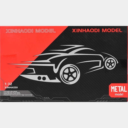 Die-Cast Model Pullback Car With Light Music