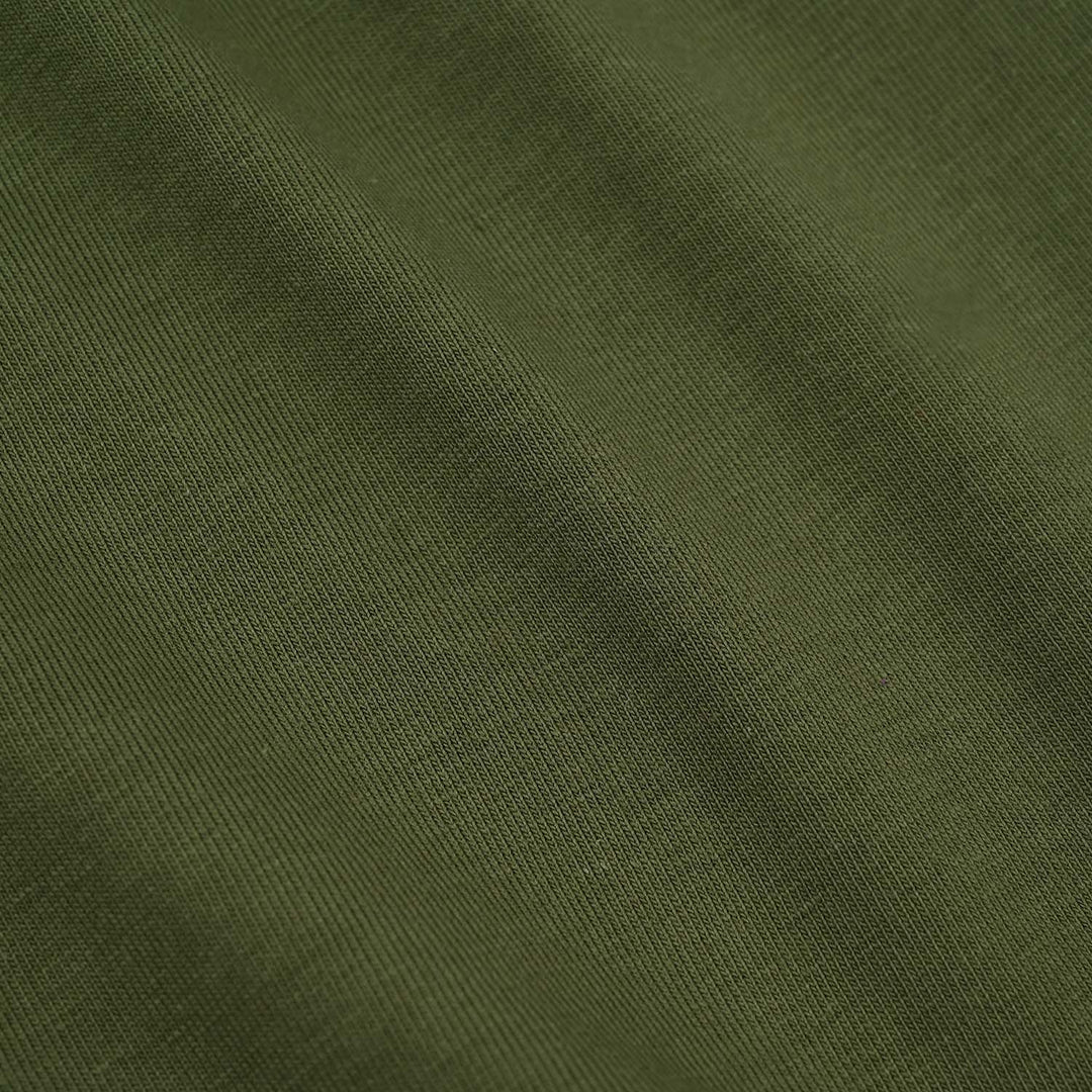 Boys Lycra Jersey Basic T-Shirt - Chive/Green