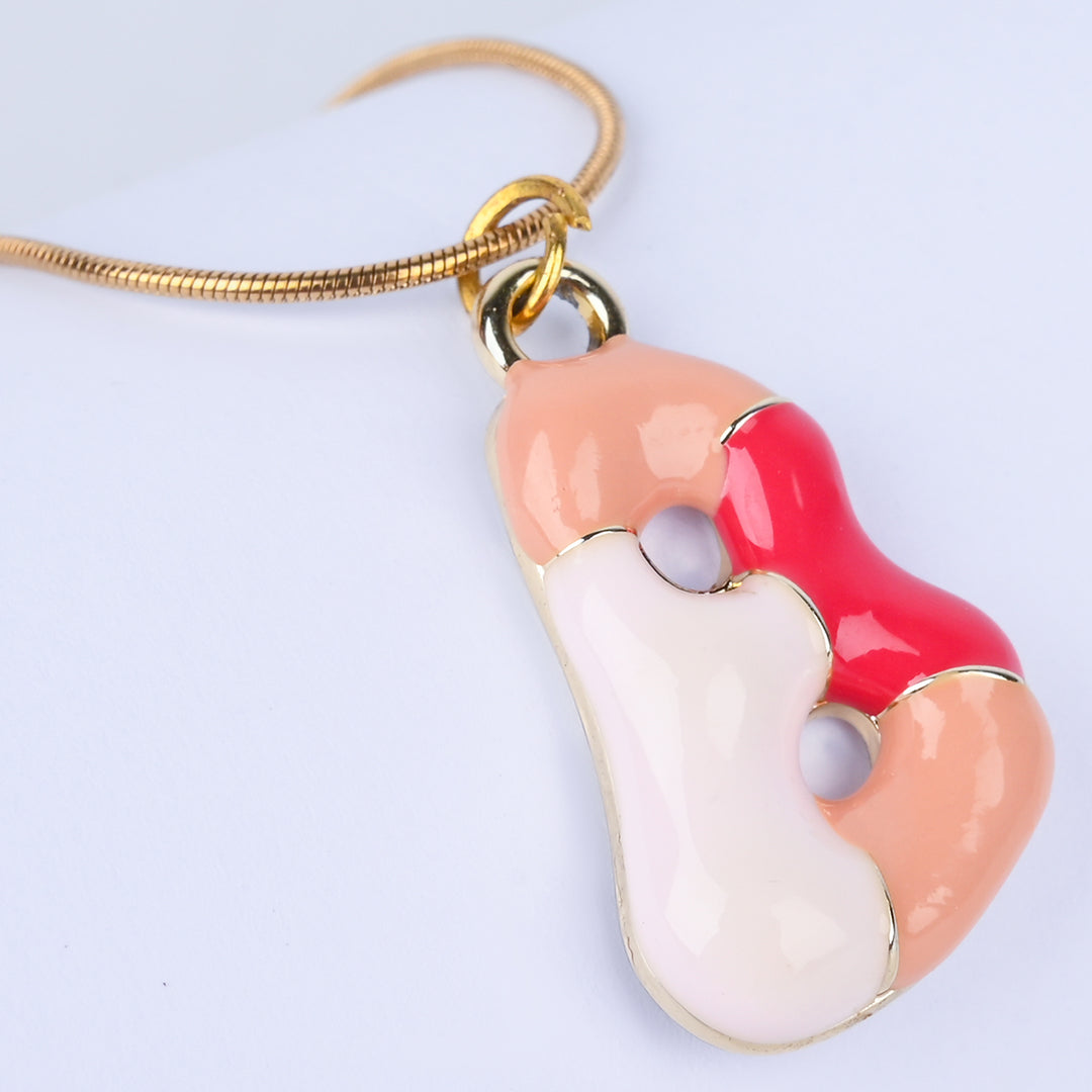 Trendy Alphabet Pendant Necklace for Girls