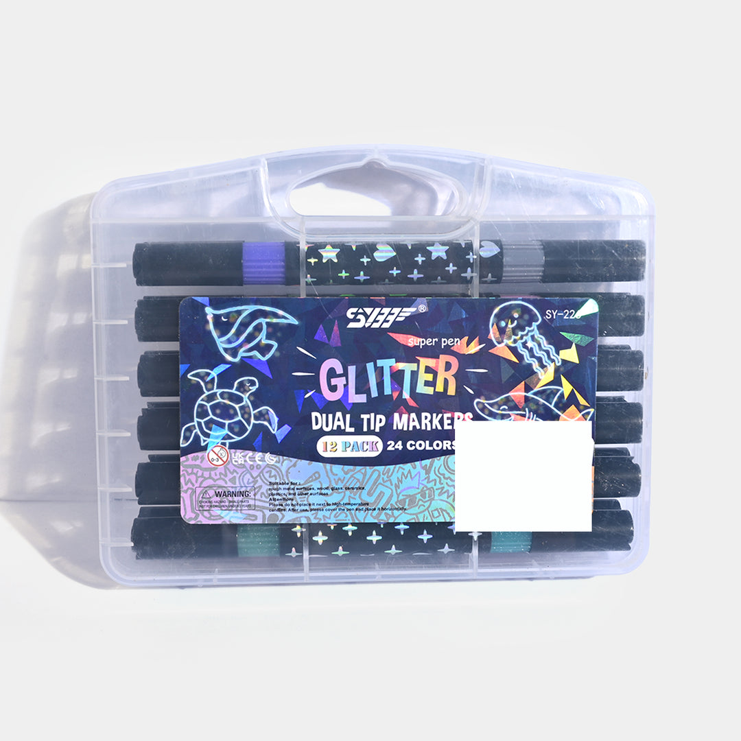 Glitter Marker Set