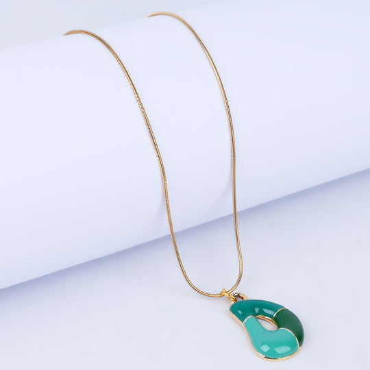 Trendy Alphabet Pendant Necklace for Girls