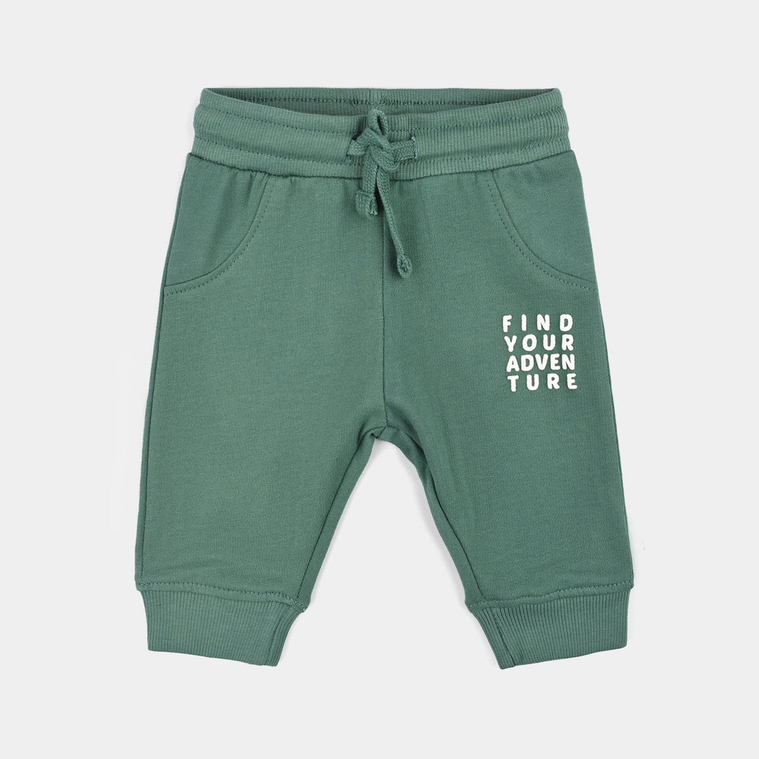 Infant Boys Cotton Terry Pyjama Find Your-Blue