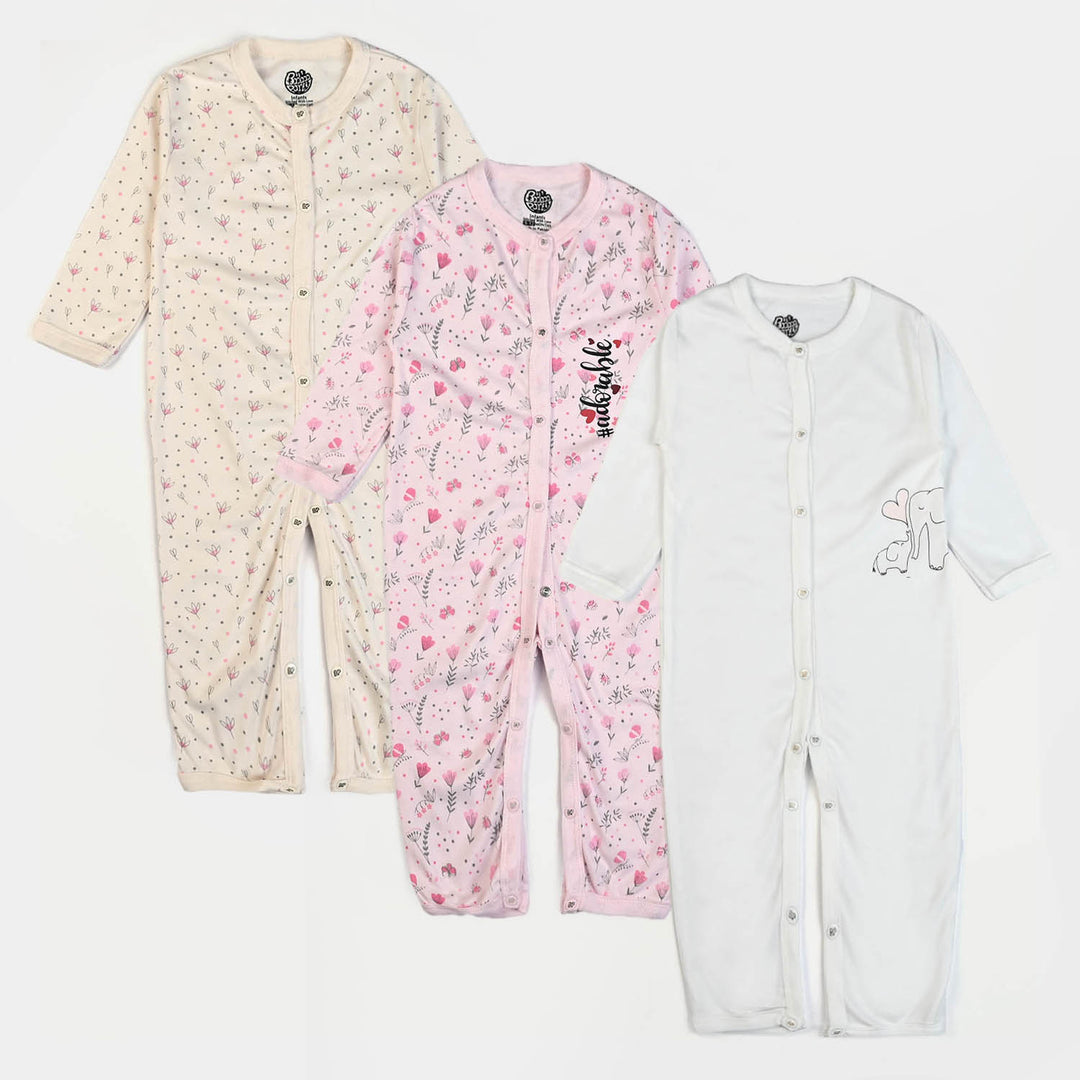 Infant Unisex Romper Set (Pack of 3)
