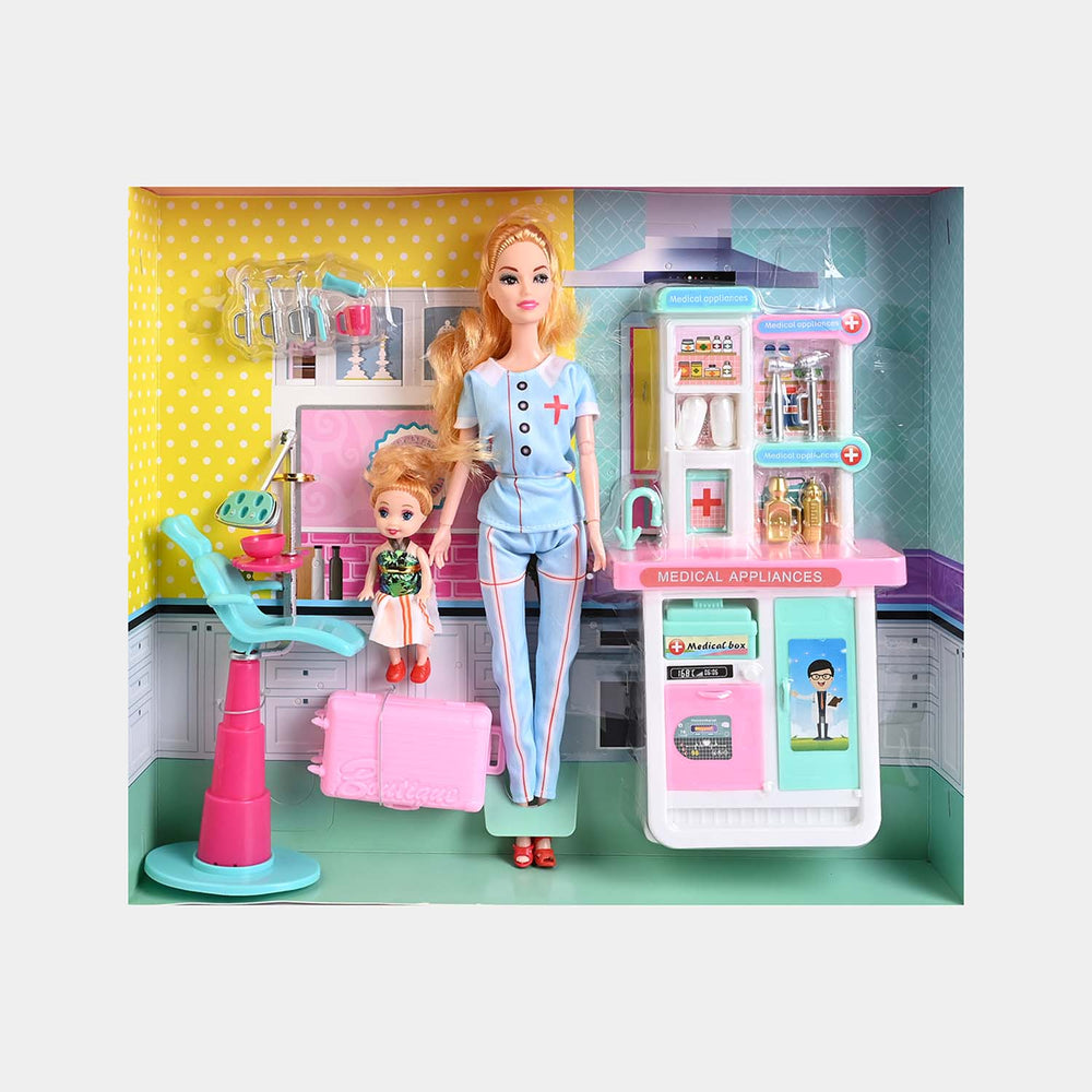 11.5" Beautiful Fashion Doll Play Set