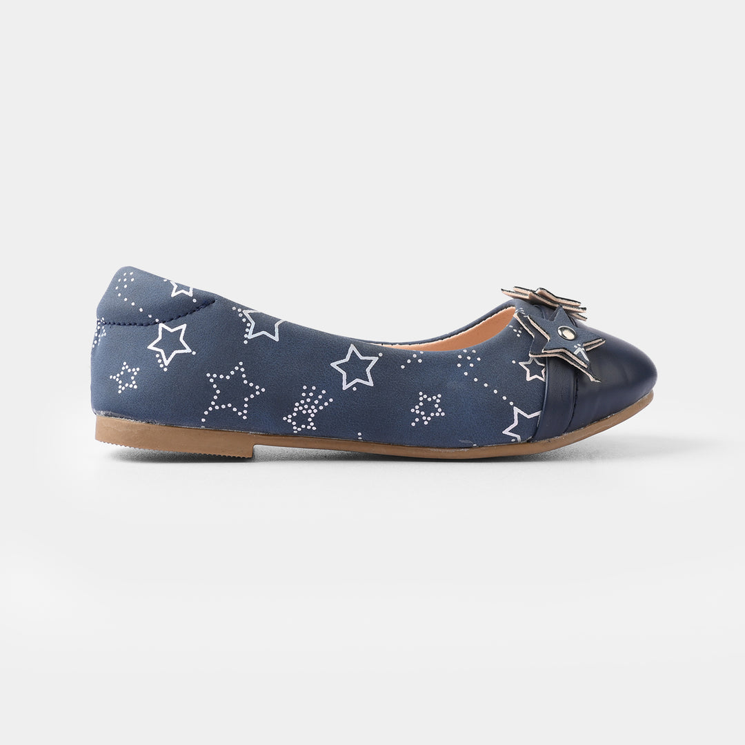 Girls Pumps 11-119 - Navy