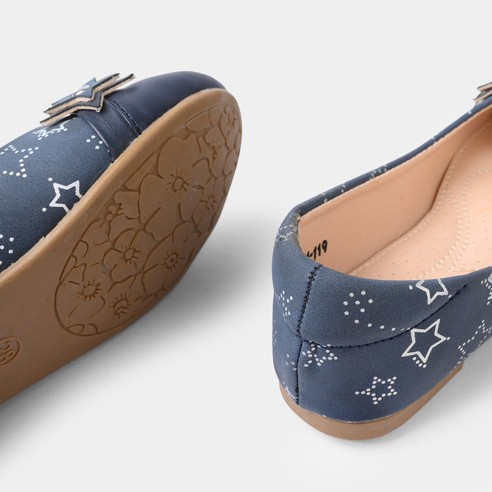 Girls Pumps 11-119 - Navy