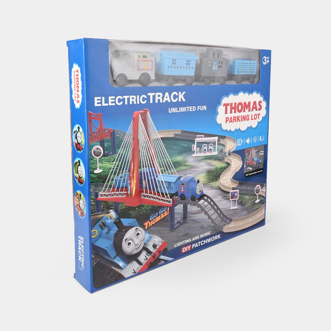 Electric Track Train With Light & Music