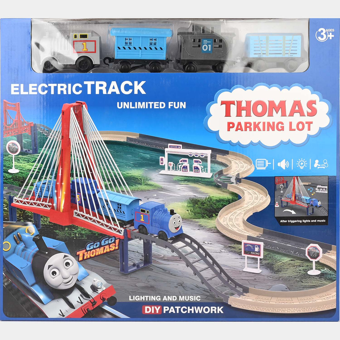 Electric Track Train With Light & Music