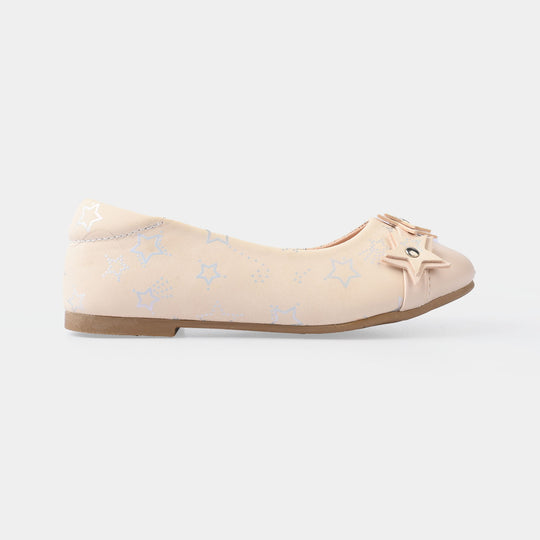 Girls Pumps 11-119 - Beige