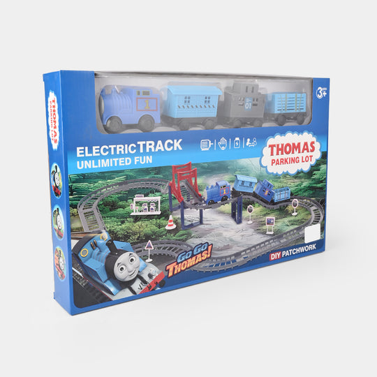 Electric Track Train With Light & Music