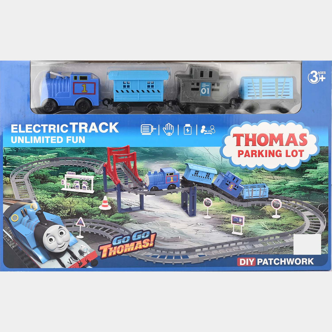 Electric Track Train With Light & Music