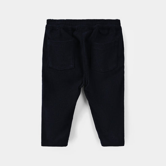 Infant Boys Cotton Interlock Woven Suit 320 - 033 - White & Navy