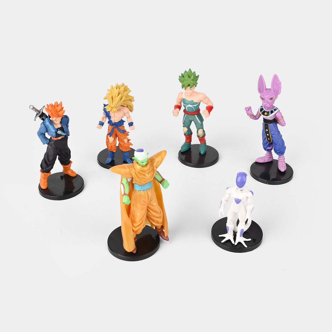 Classic Anime Action Figure Set – 6 Pcs