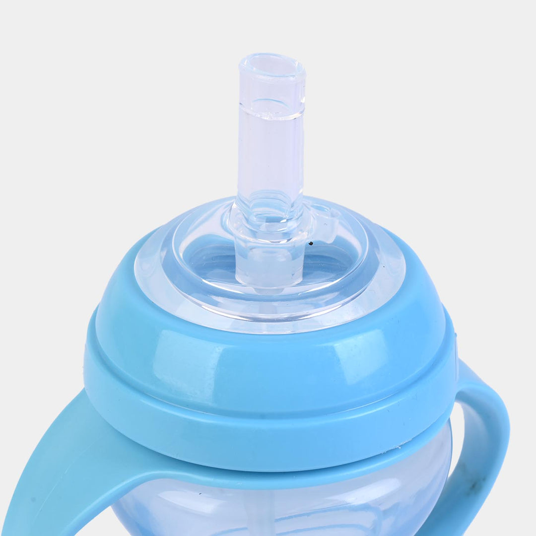 Active Kids Straw Cup 300Ml With Handle (Blue)