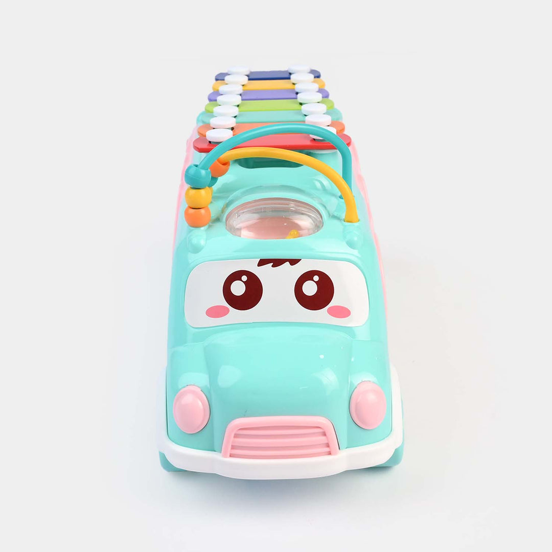 Musical Xylophone Bus with Sorting Shapes