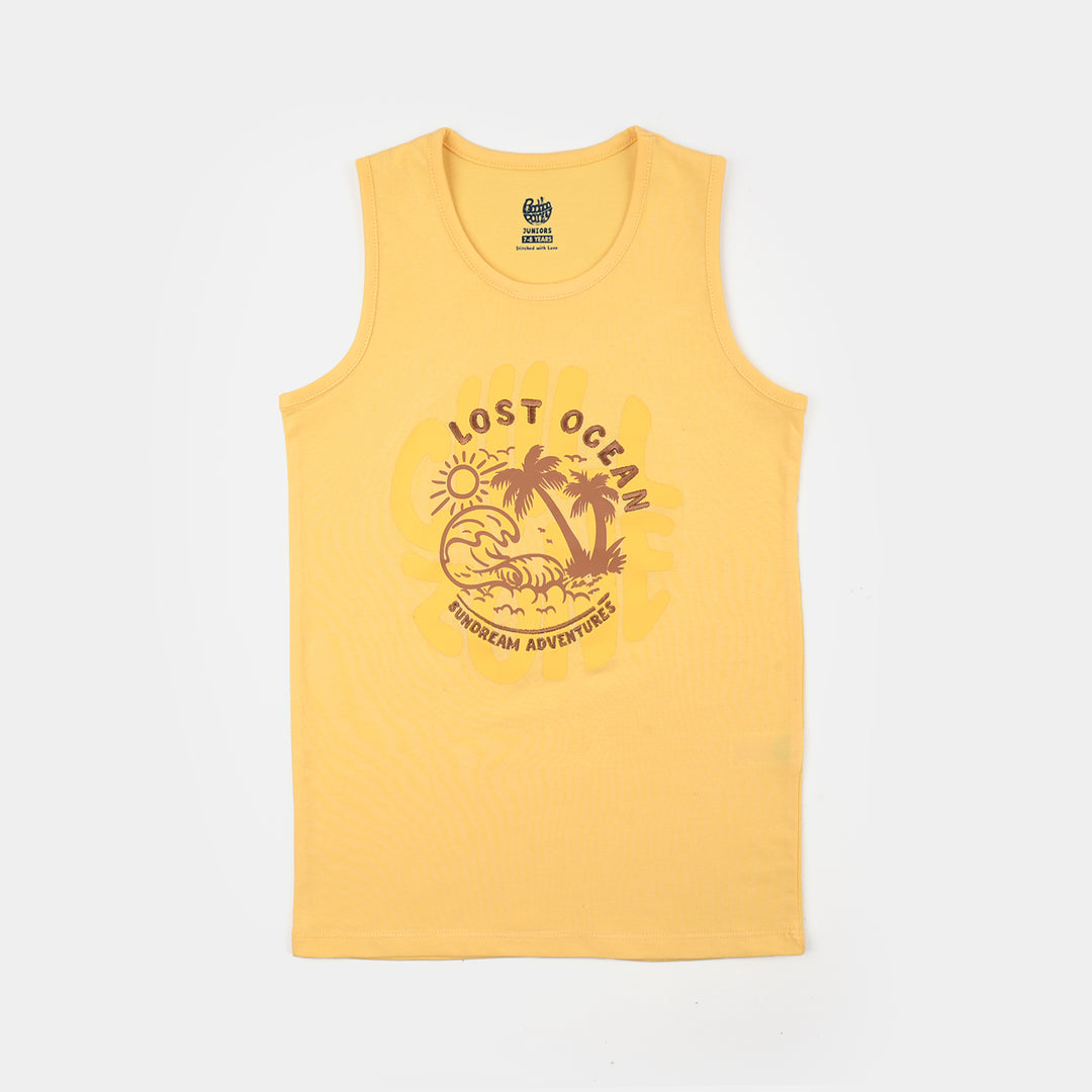 Boys Jersey/Terry Sando Chill Zone - Yellow/Gold