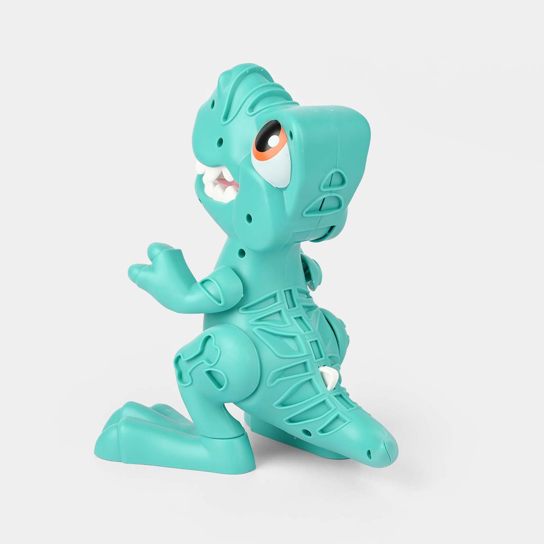 Colorful Creative Dino Clay Dough Play Set
