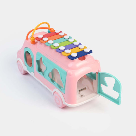 Musical Xylophone Bus with Sorting Shapes