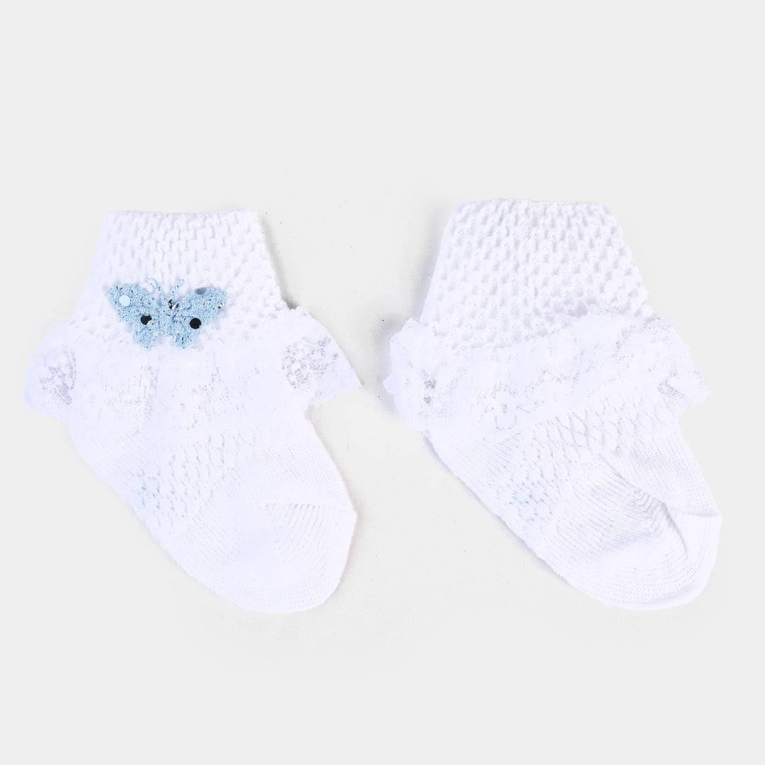 Baby Lace Frill Socks | 4M+