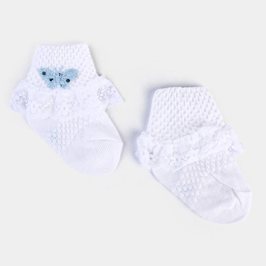 Baby Lace Frill Socks | 4M+