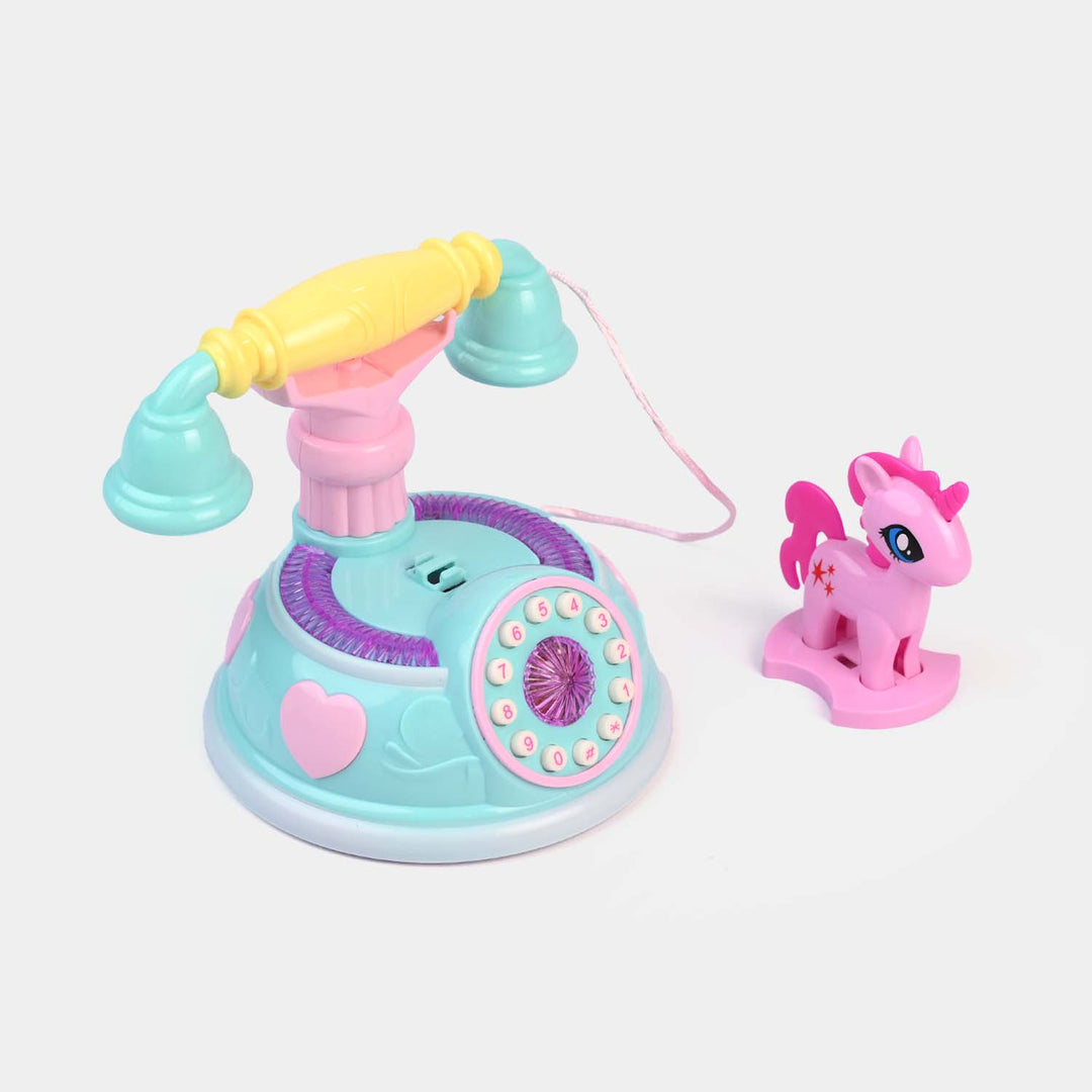 Telephone Toy With Light, Music For Kids