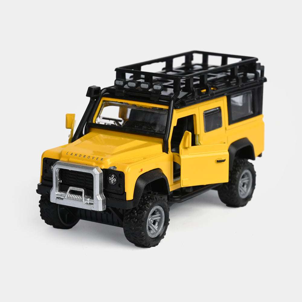 Die-Cast Model Vehicle With Lights & Sound – Pull-Back Action Fun
