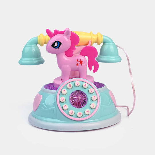 Telephone Toy With Light, Music For Kids
