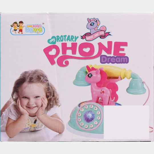 Telephone Toy With Light, Music For Kids