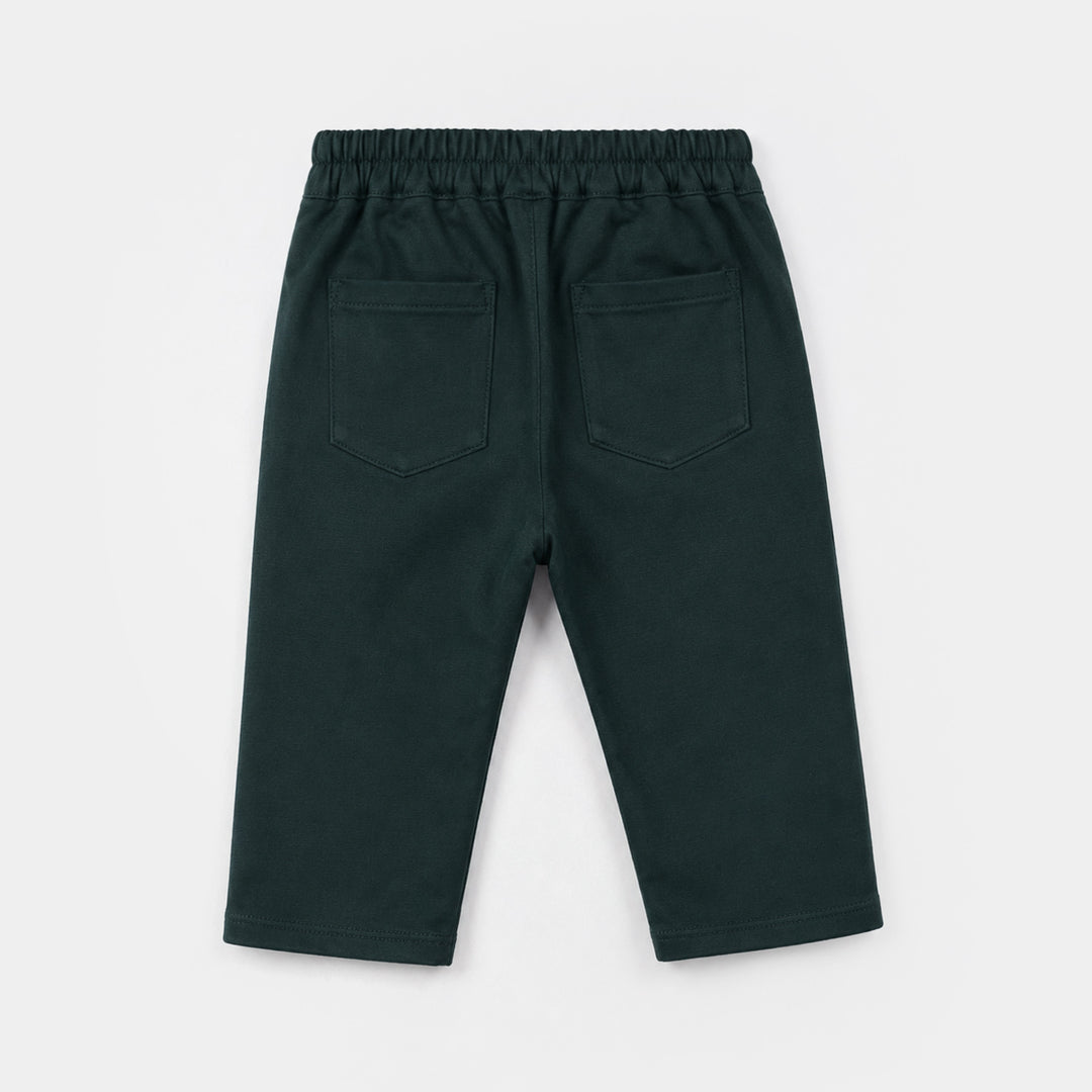 Infant Boys Cotton Interlock 3 - PC 320 - 028 - White & Green