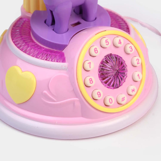 Telephone Toy With Light, Music For Kids