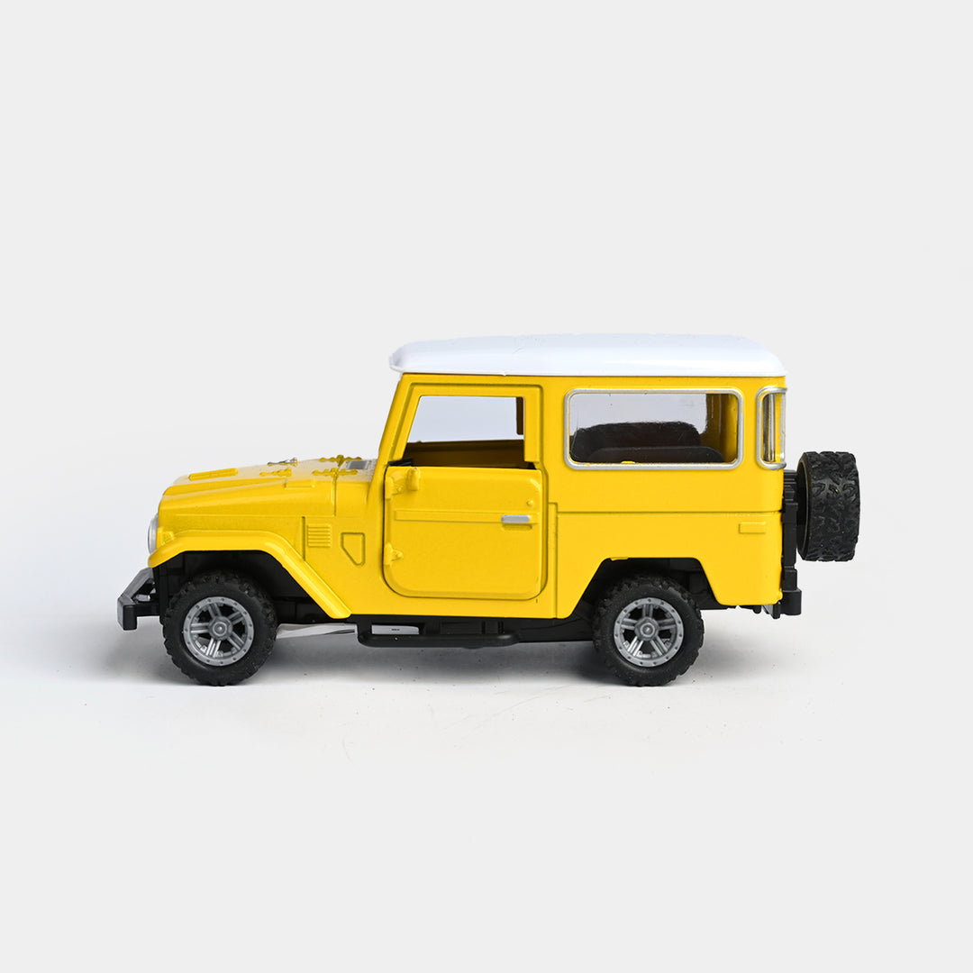 Die-Cast Model Vehicle With Lights & Sound – Pull-Back Action Fun