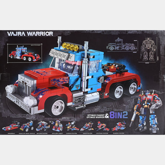 Warrior Building Blocks 8IN2 | Large | 725PCs