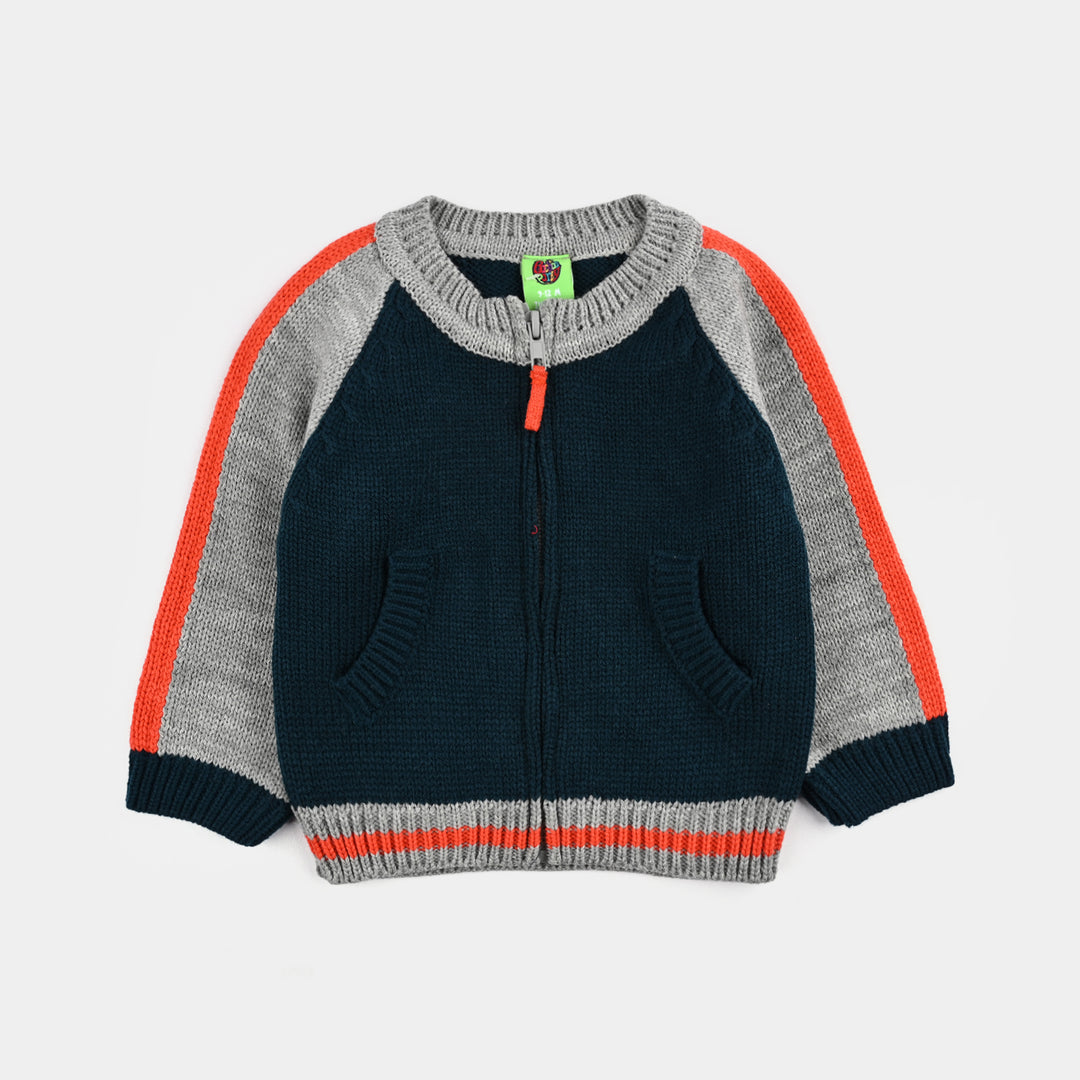 Infant Boys Acrylic Sweater - Multi