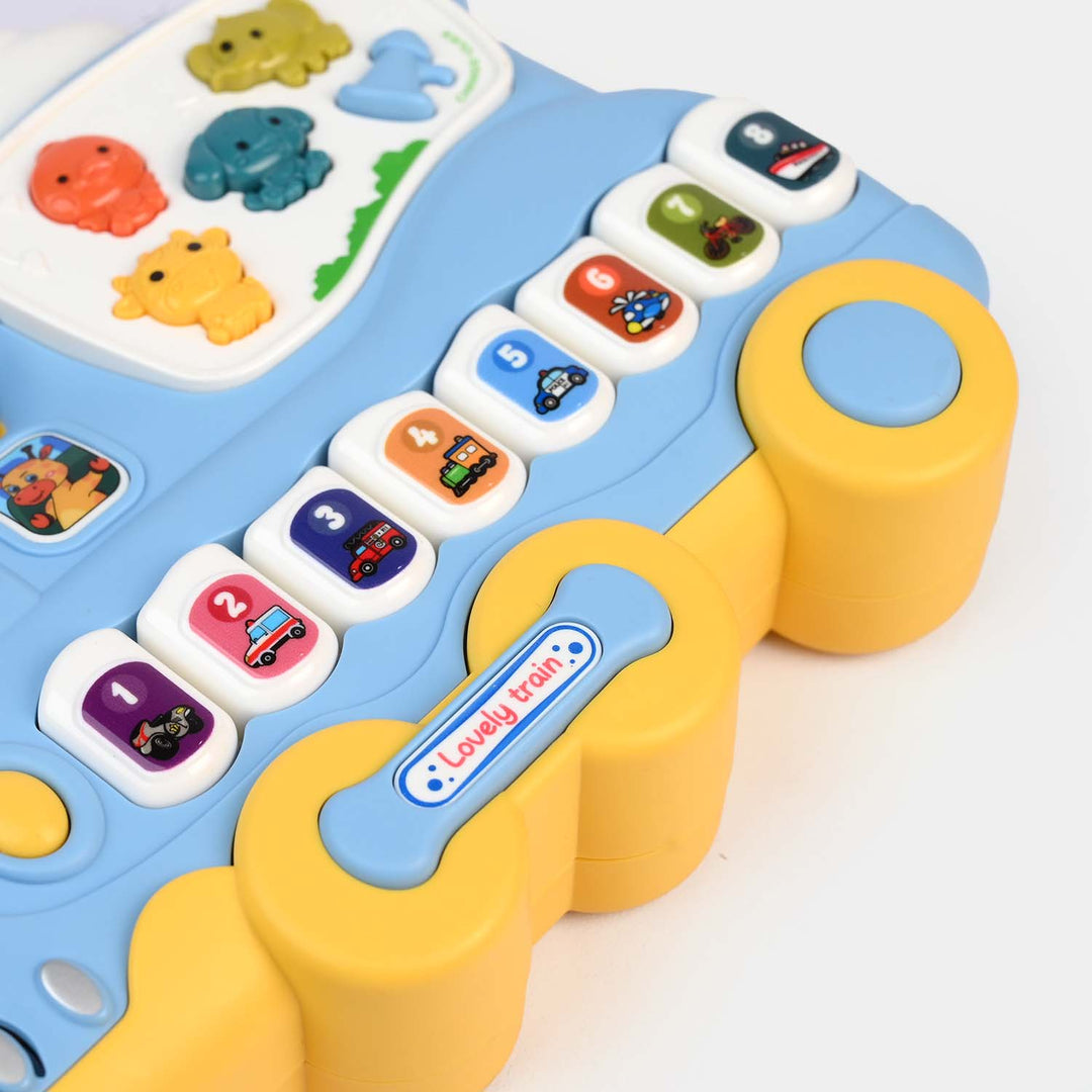 Educational Musical Keyboard with Sound Little Train
