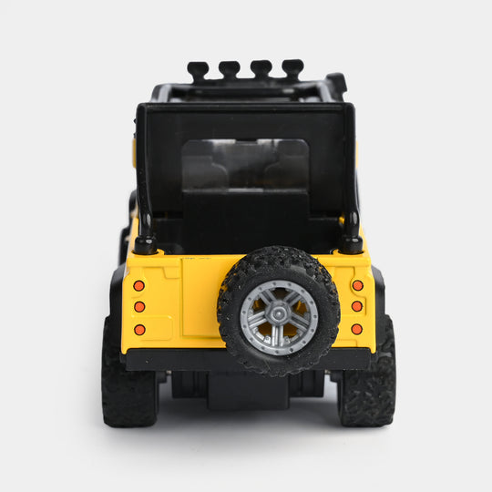 Die-Cast Model Vehicle With Lights & Sound – Pull-Back Action Fun