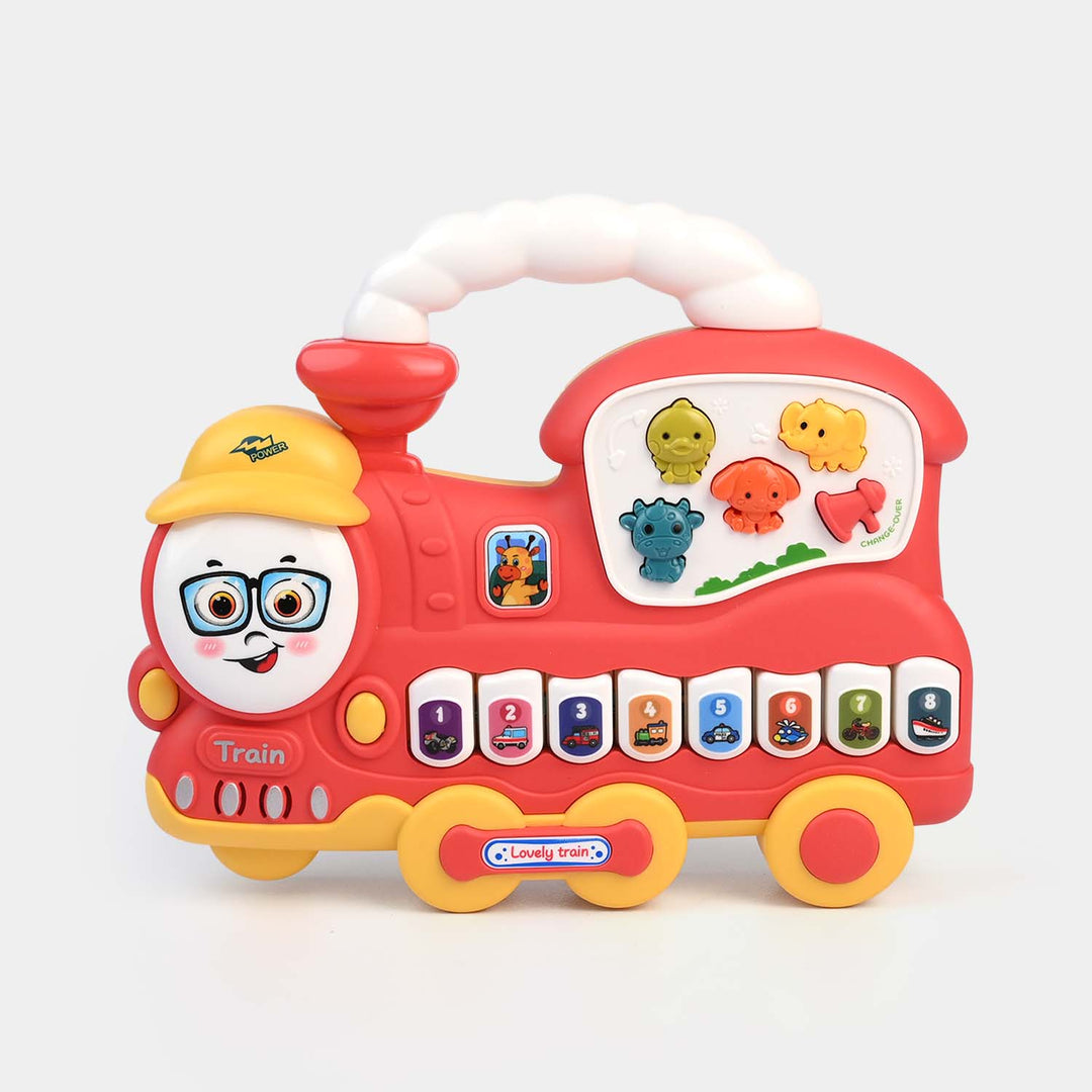 Educational Musical Keyboard with Sound Little Train