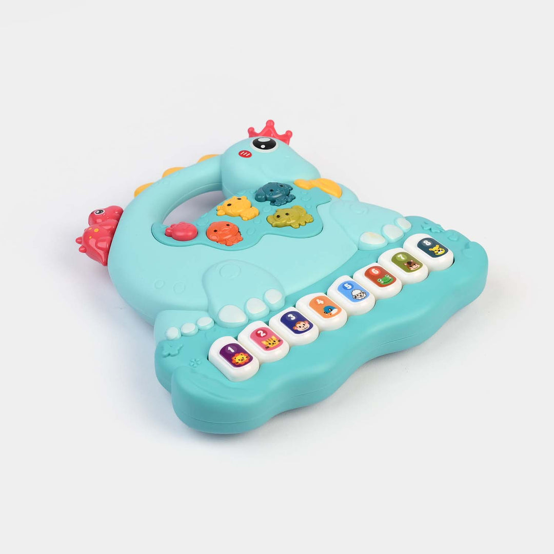 Dinosaur Piano With Light & Music Toys