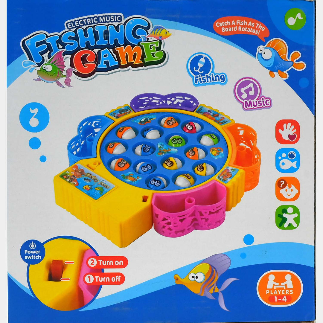 Electric Fishing Game Play Fun For Kids