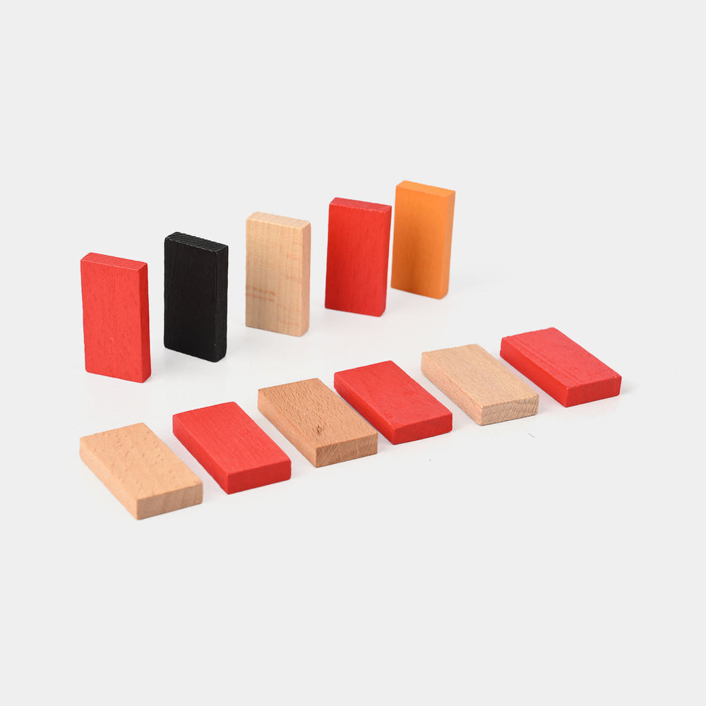 Domino Race Game for Kids and Family – Compact Travel Edition