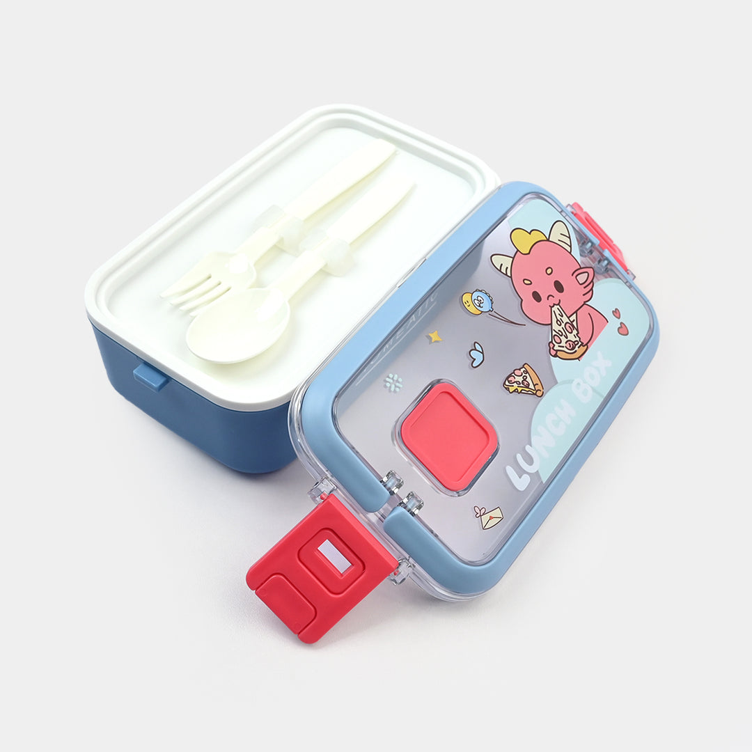 Plastic Lunch Box for Kids | 1L – Blue