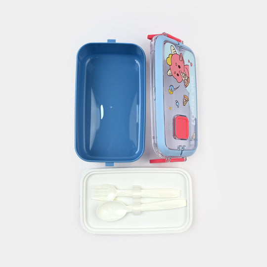 Plastic Lunch Box for Kids | 1L – Blue
