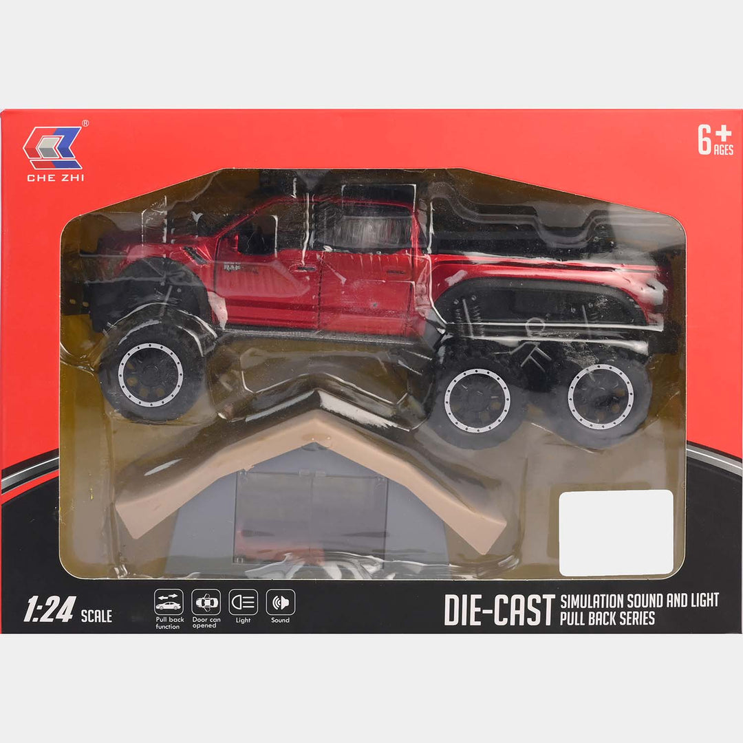 Die-cast Model Car with Roof Camping Tent