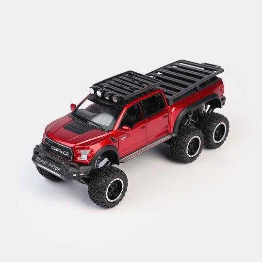 Die-cast Model Car with Roof Camping Tent
