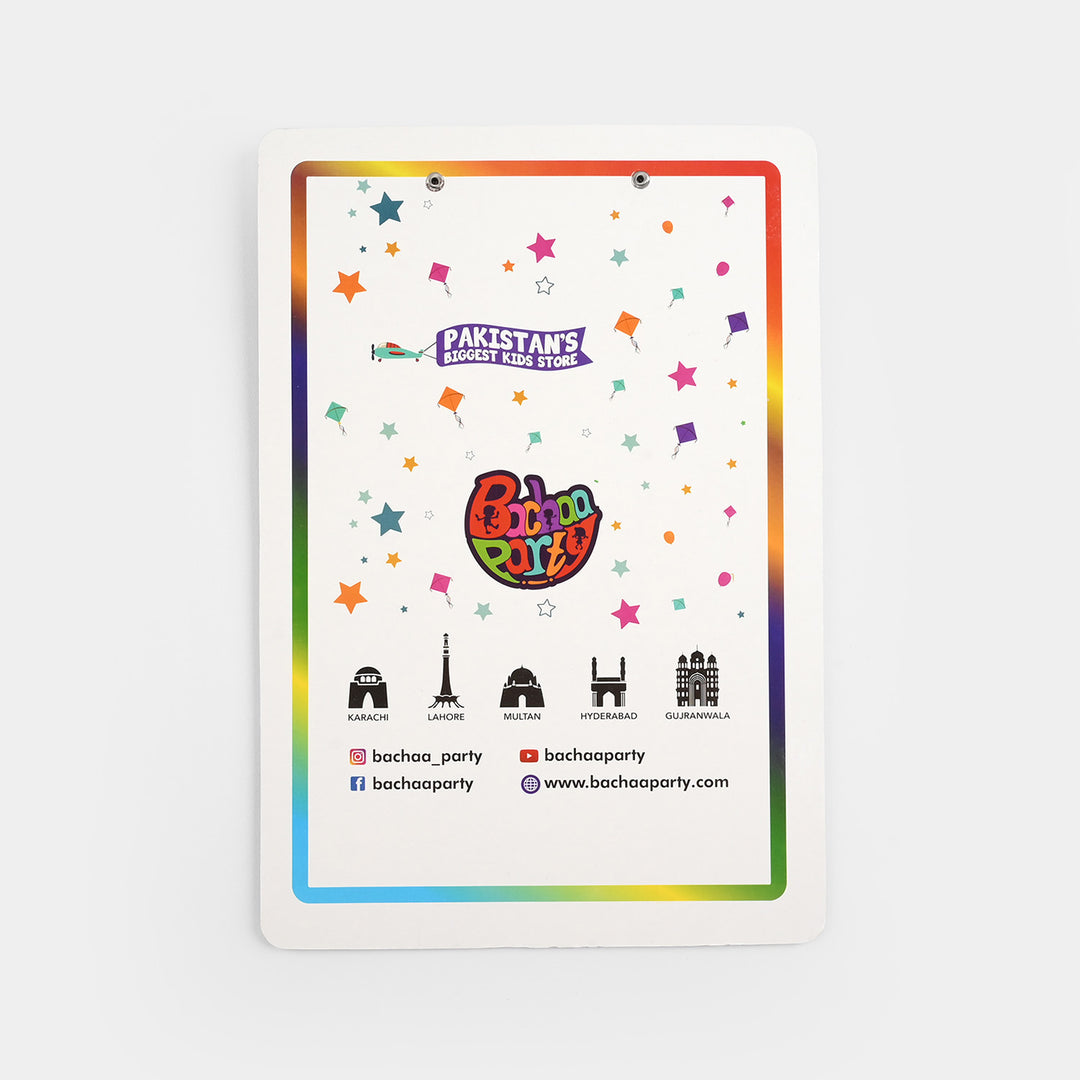 Character Clip Board For Kids
