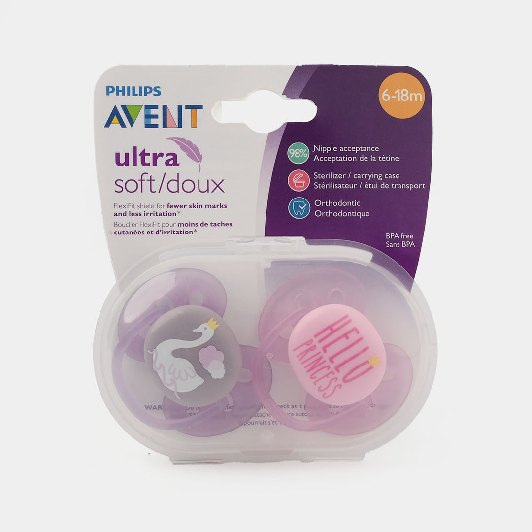 Avent Ultra Soft Soother | 6-18M