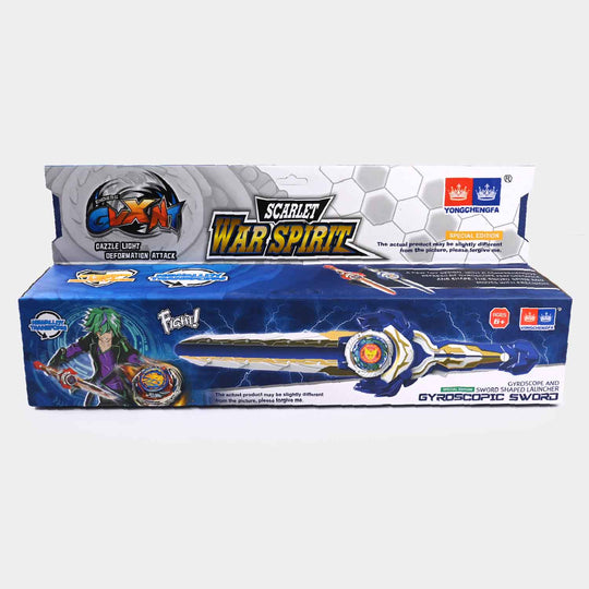 Gyroscope & Sword Shaped Launcher