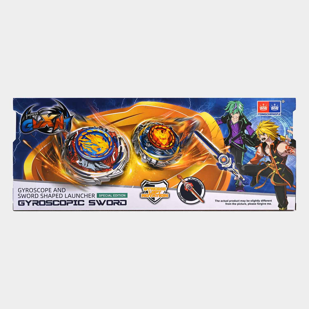 Gyroscope & Sword Shaped Launcher