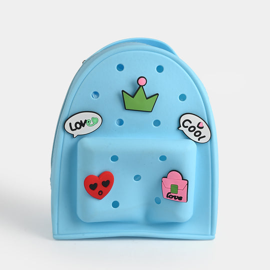 Kids' EVA Charm Silicone Backpack