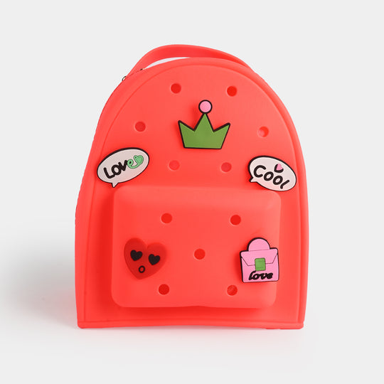 Kids' EVA Charm Silicone Backpack